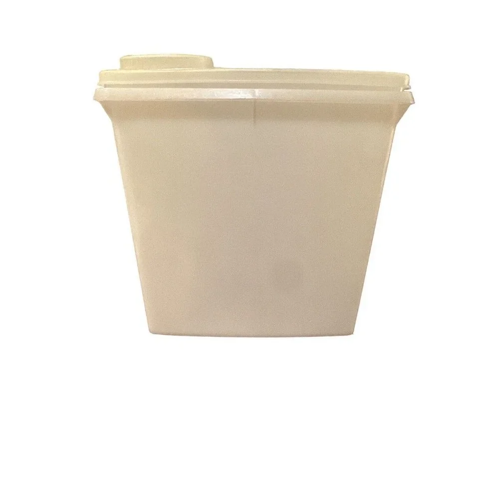 Tupperware 469-15 Clear Cereal Keeper Storage Container w/471-4 Flip Lid Vintage
